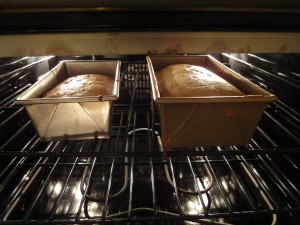Bread in Oven Bread in Oven