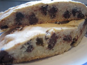 Passover: Chocolate Chip Mandel Bread