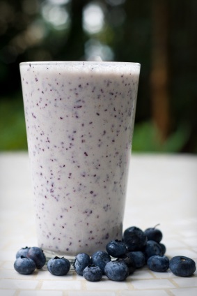 Blueberry Banana Flaxseed Smoothie - My Judy the Foodie