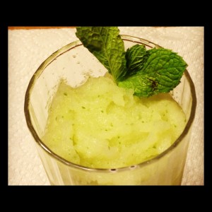 Melon Slushie