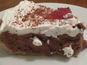 No Bake Chocolate Pie w/ COOL WHIP