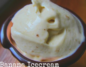 Banana Ice cream