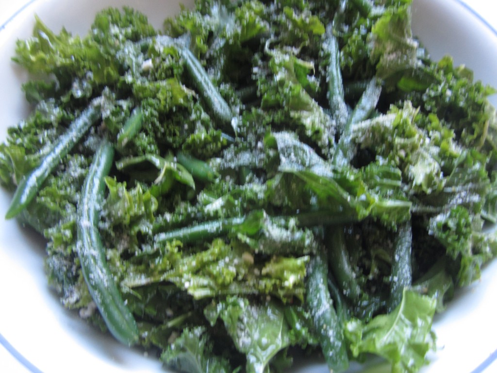 Kale and Green Bean Salad My Judy the Foodie
