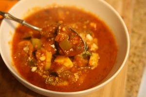 Seriously Soupy: Roasted Eggplant & Tomato Soup