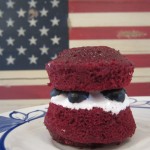 Red, White and Blueberry Mini-Whoopie Pies