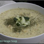 Almond and White Grape Gazpacho 