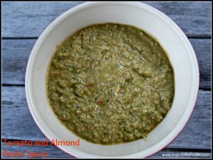 Tomato, Almond Pesto