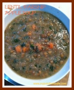 Seriously Soupy: Lentil, Parsnip and Apple Soup