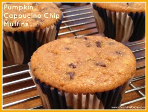 Secret Recipe Club: Pumpkin Cappuccino Chip Muffins
