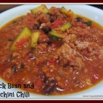 Slow Cooked Black Bean Beef Chili