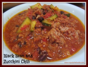 Black Bean Zucchini Chili