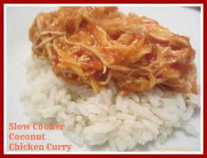 Slow Cooker Coconut Chicken Curry