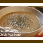 Cauliflower Chick Pea Soup