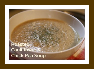 Cauliflower Chick Pea SOup
