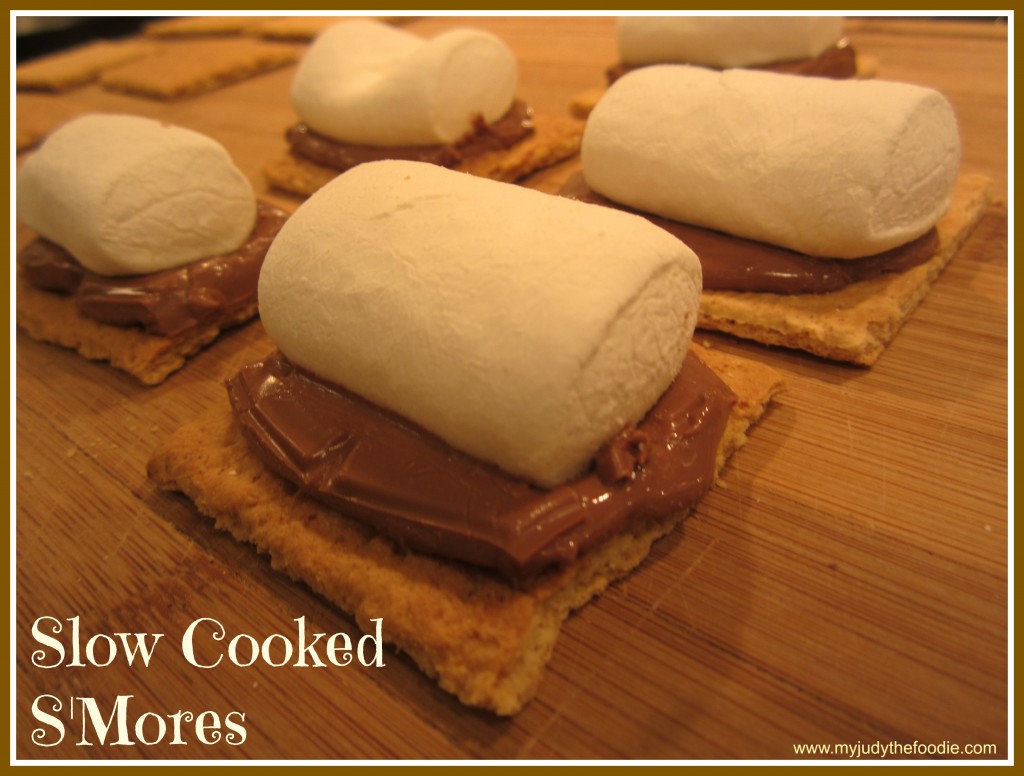 slow cooked smores