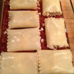 Chicken and Cheese Lasagna Roll Ups