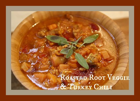 roasted root veggie chili