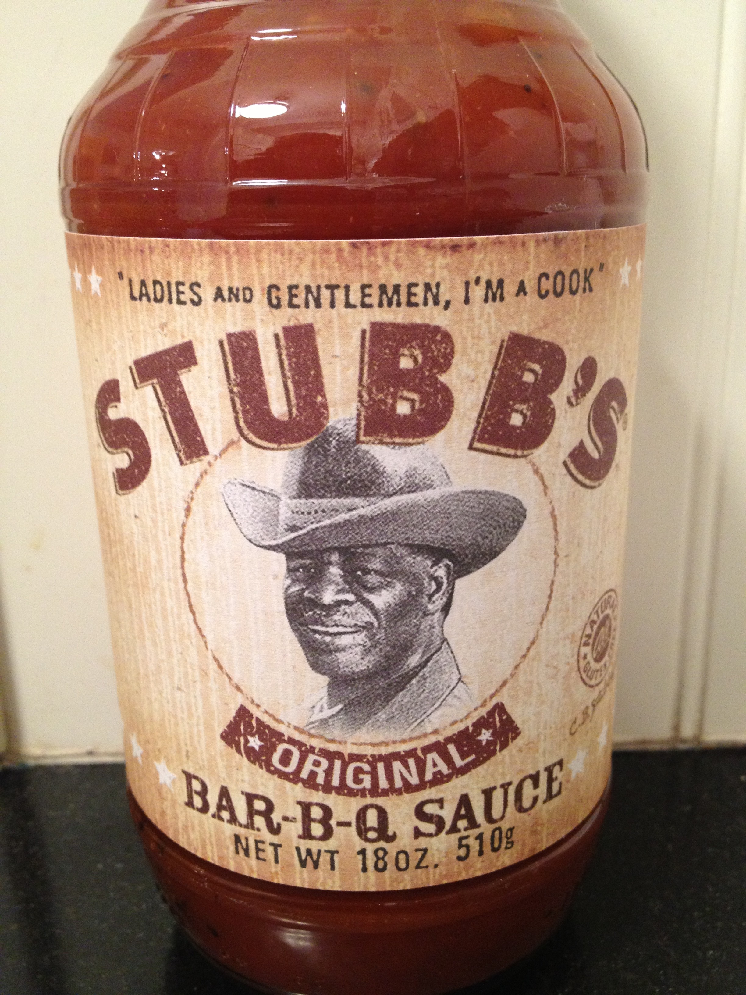 That's why my favorite BBQ sauce is Stubb's. 
