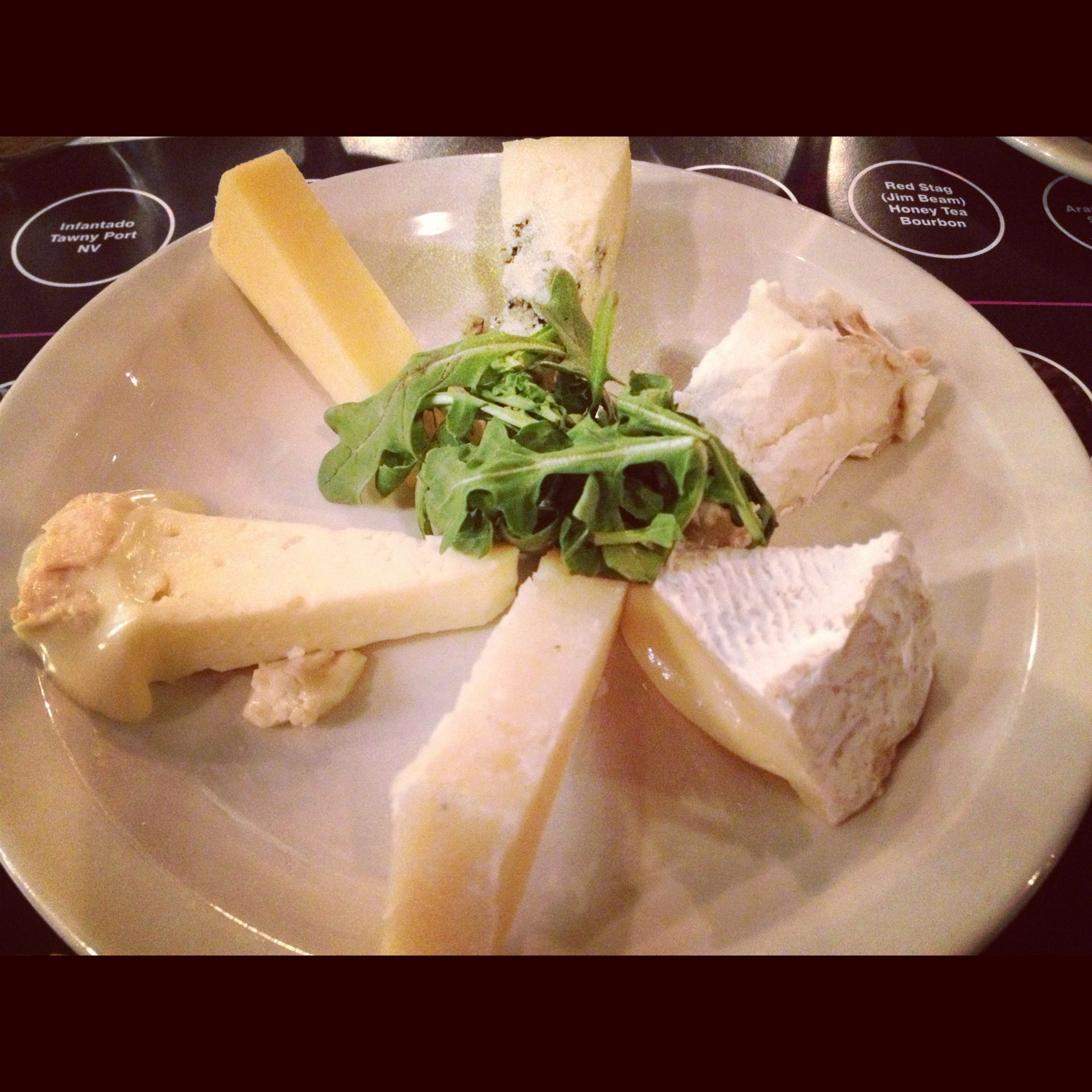 cheese sampler plate