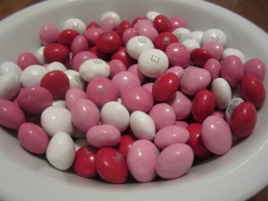 Valentine’s Candy Buttons