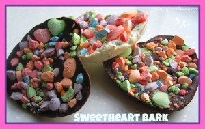 Valentine’s Sweetheart Candy Bark