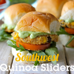 Southwestern Quinoa Sliders