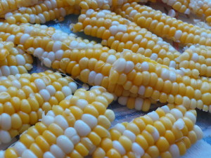 Grilled Corn with Tarragon Crème Fraîche