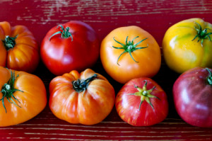 Heirloom Tomatoes and a $50 Whole Foods Gift Card