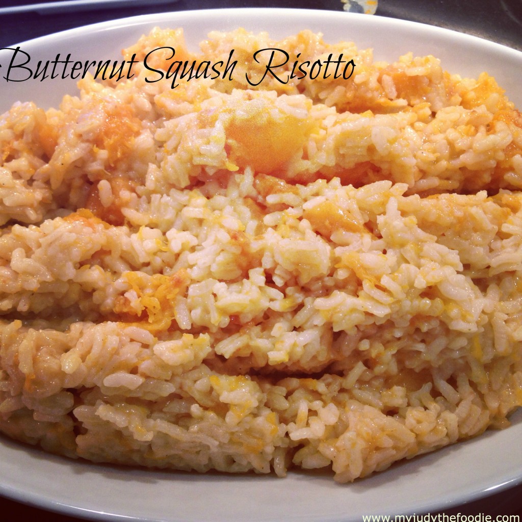 Butternut Squash Risotto - My Judy the Foodie