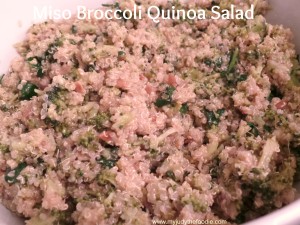 Miso Broccoli Quinoa Salad