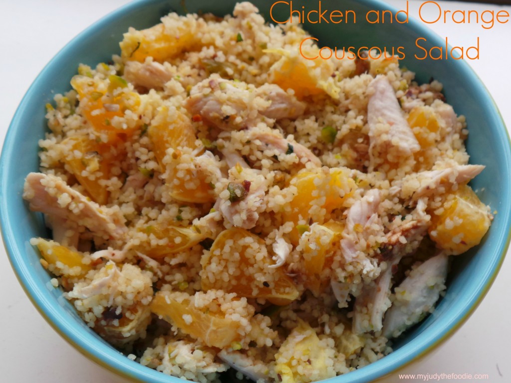 Chicken and Orange Couscous Salad My Judy the Foodie