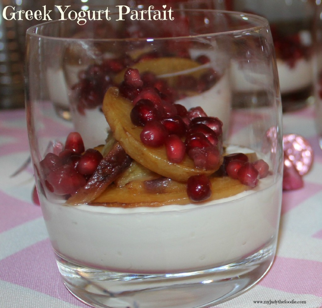 Greek Yogurt Parfait - My Judy the Foodie