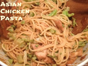 Asian Chicken Pasta