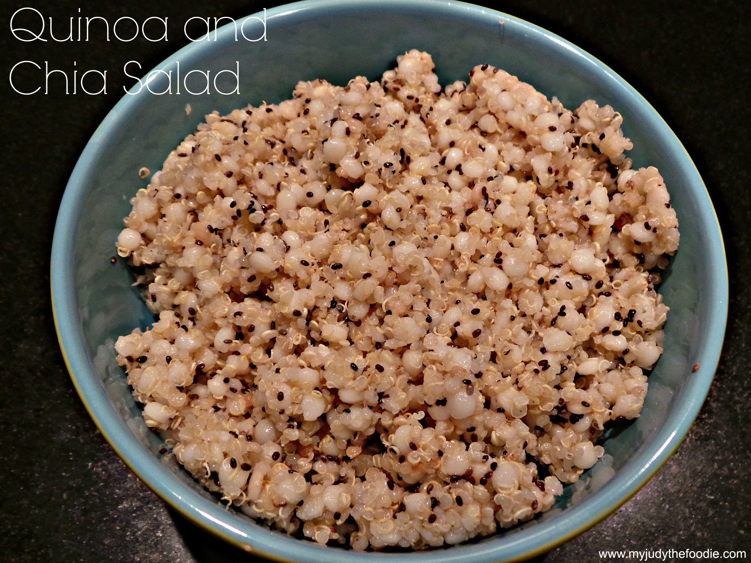quinoa chiasalad