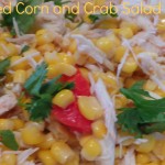 Chilled Corn and Crab Meat Salad