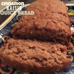 Cinnamon and Raisin Quick Bread