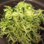 Zucchini Noodles with Garlic and Olive Oil