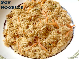 Soy Noodles