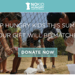 Help Hungry Kids This Summer- YOUR GIFT WILL BE MATCHED