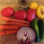 Cucumber and Carrot Gazpacho