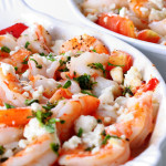 Shrimp with Tomato and Feta