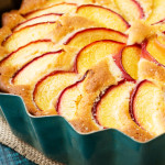 Rustic Peach Tart