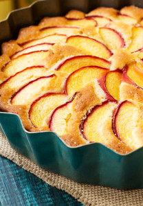 Rustic Peach Tart