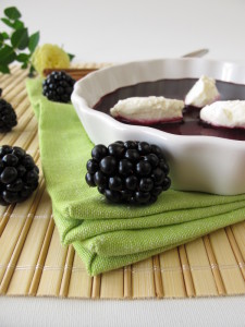 Blackberry Pear Soup