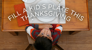 Fill a Plate this #Thanksgiving w/ No Kid Hungry