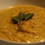 Pesto Cauliflower and Carrot Soup