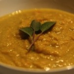 Pesto Cauliflower and Carrot Soup