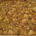 Passover:  Apple Matzoh Kugel