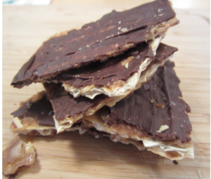 Passover: Chocolate Covered Matzoh