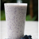 Blueberry Flaxseed Smoothie